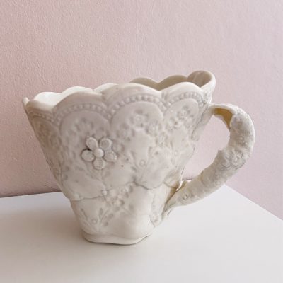 Lace tea cup
