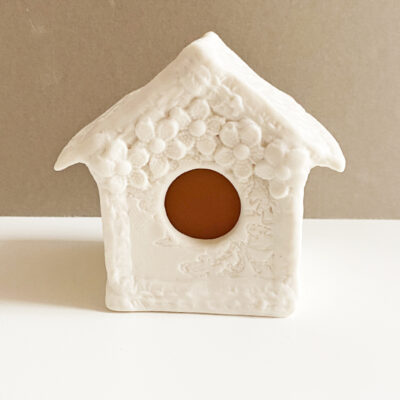 Small white lace house
